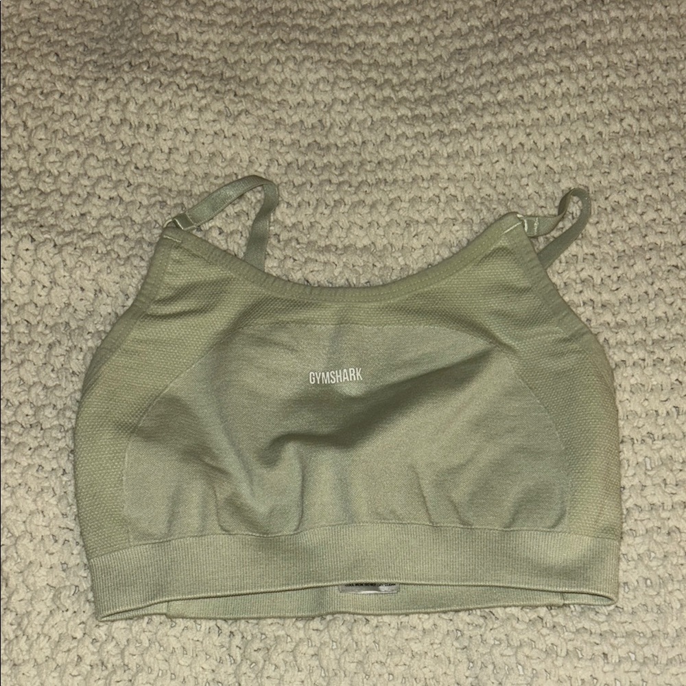 Gymshark Sage Green Sports Bra